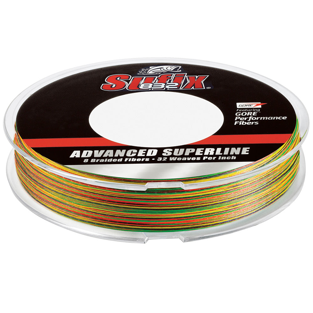Sufix 832 Braid - 30lb - Fire Tiger - 300 yds