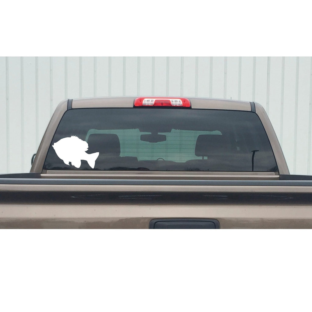 Pan Fish Fishing Decal - Pan Fish  Fishing Sticker - 1273