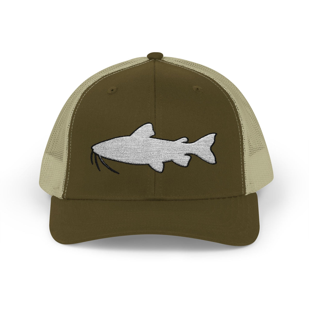 Catfish Silhouette — Embroidered Baseball Cap