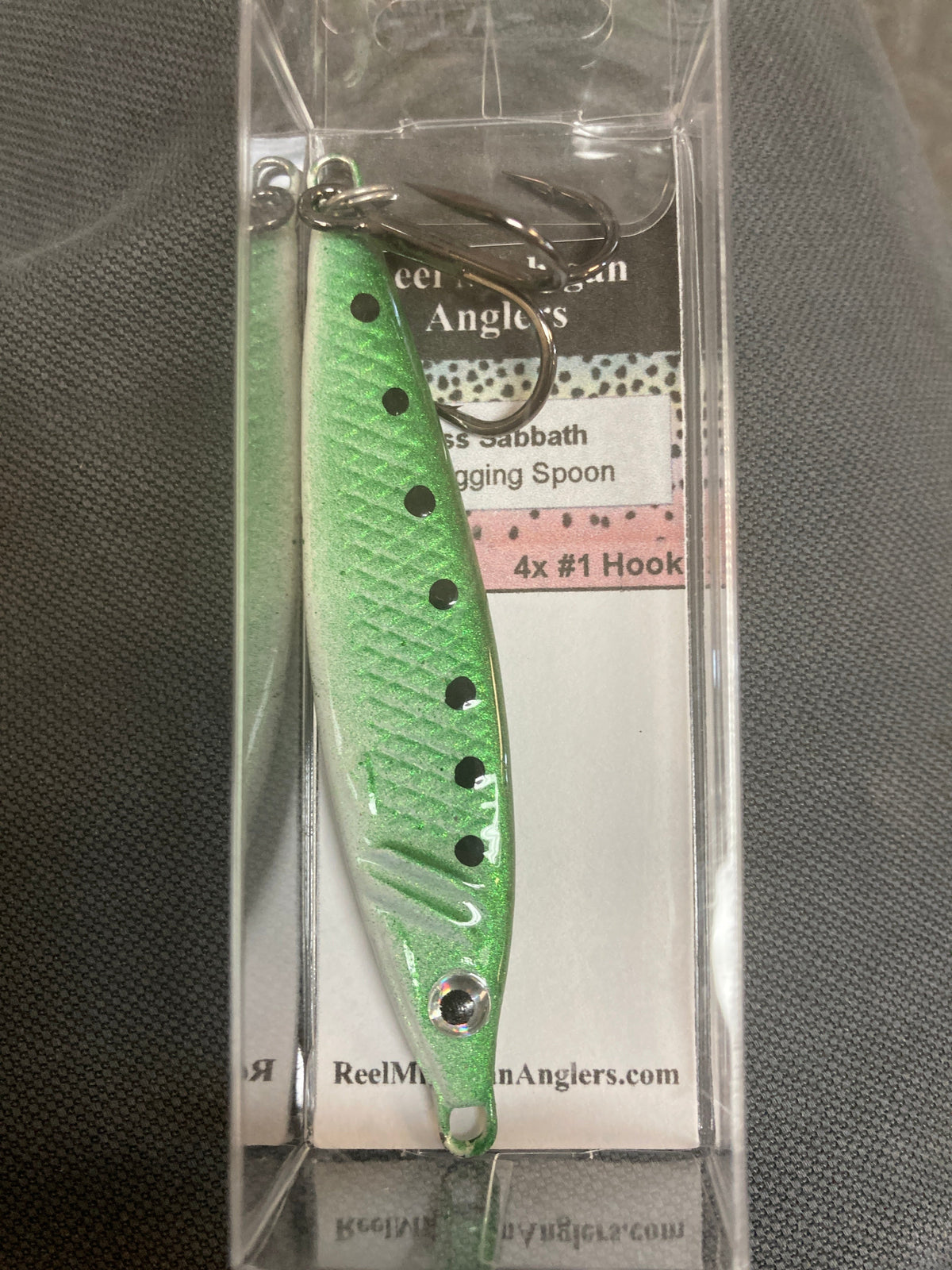 Bass Sabbath vertical jigging spoon 2oz