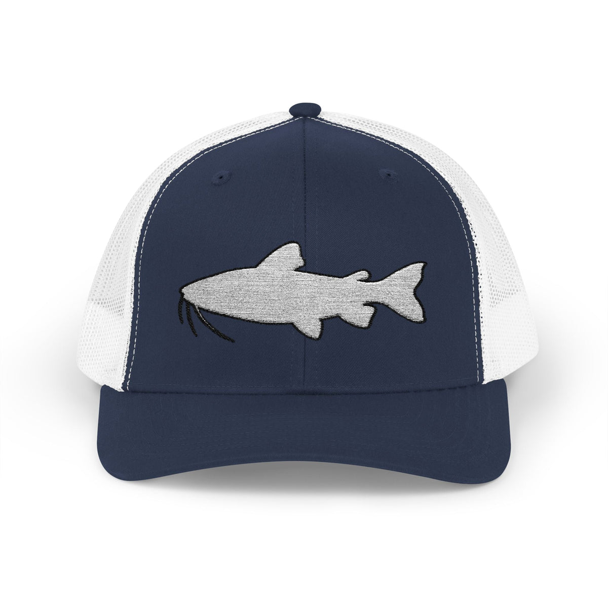Catfish Silhouette — Embroidered Baseball Cap