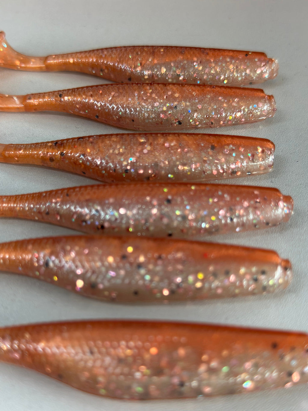 Dirty Penny – 3.8” Paddle Tail Soft Plastic Swimbait (8-Pack)