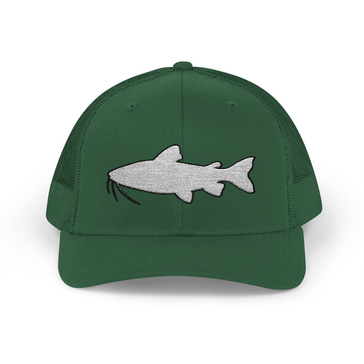 Catfish Silhouette — Embroidered Baseball Cap