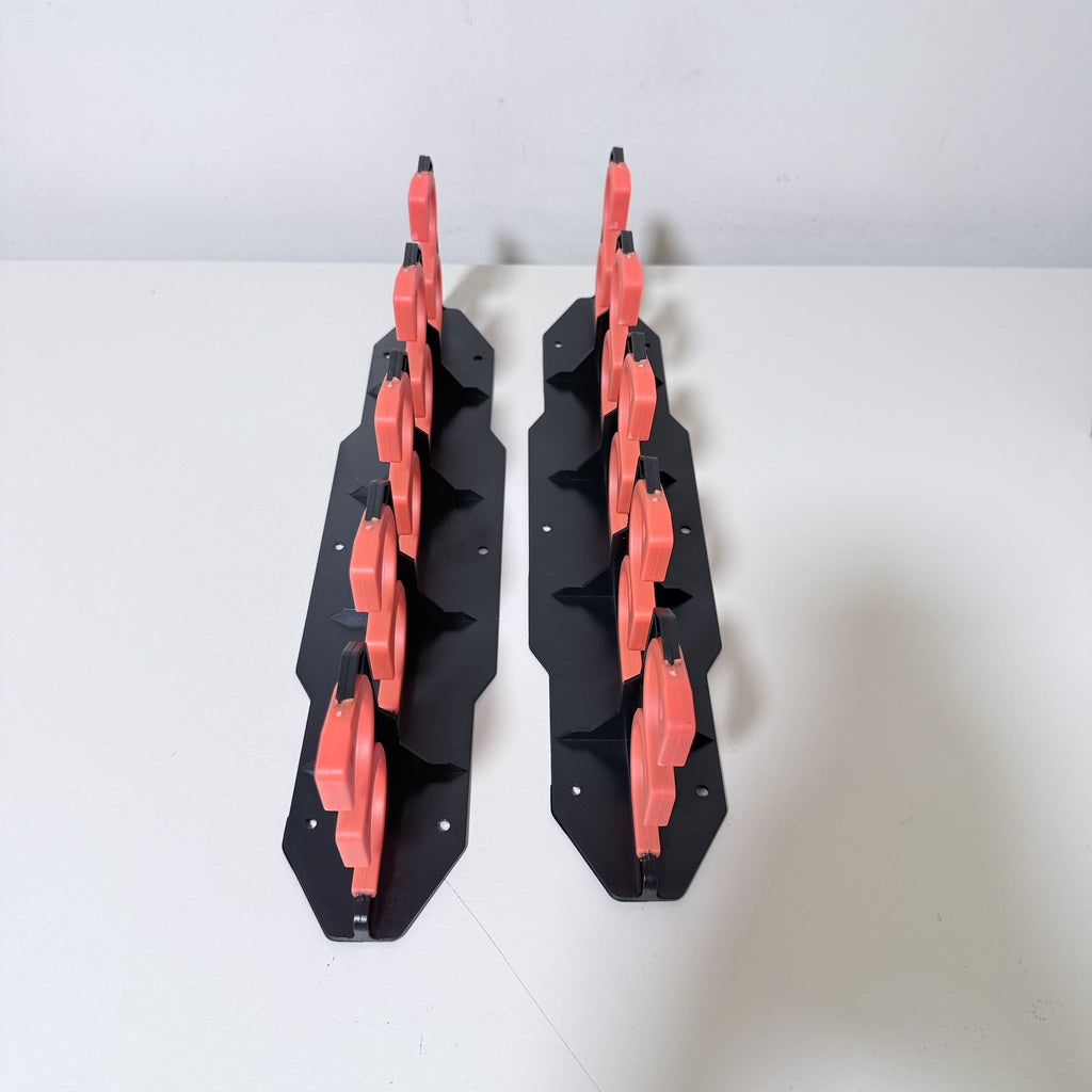 Fishing Rod Rack, Wall or Ceiling Mount, Holds 10 Rods