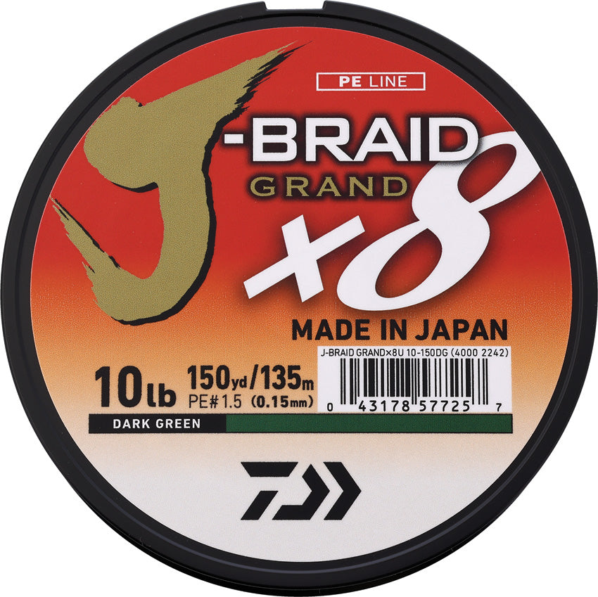 Daiwa J-Braid Grand x8 braided line - view 3