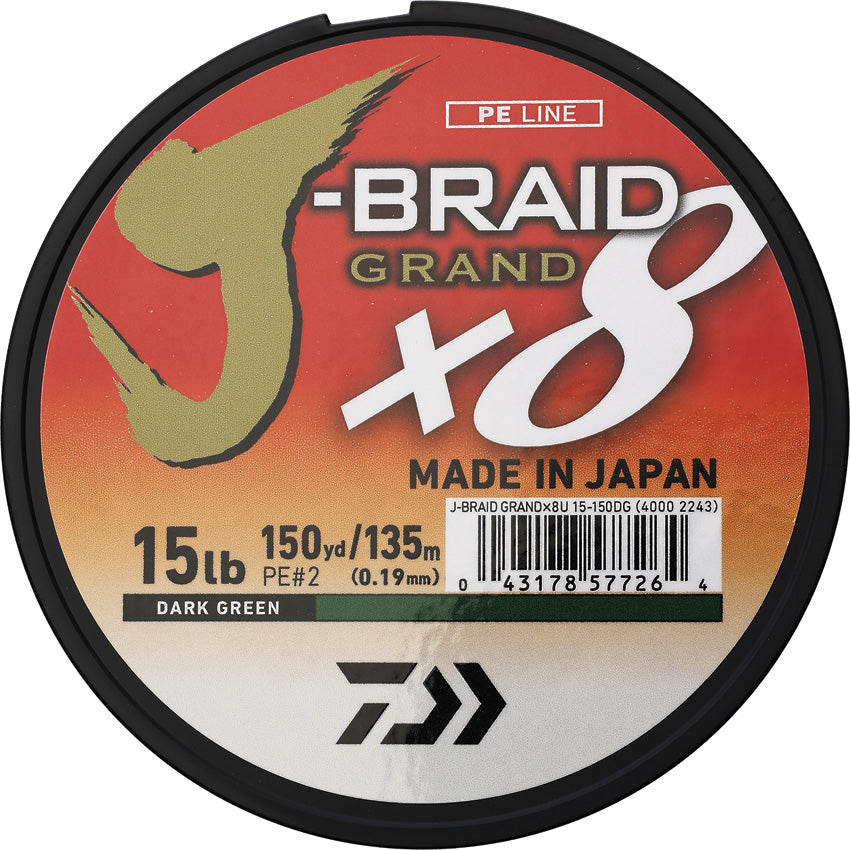 Daiwa J-Braid Grand x8 braided line - view 4