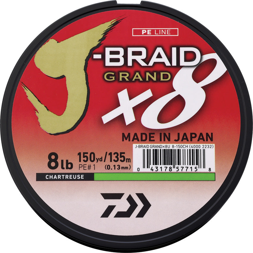 Daiwa J-Braid Grand x8 braided line - view 2