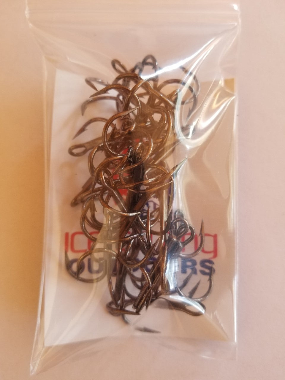 VMC Vanadium Treble Hooks 9650 Round Bend 1x (Pack of 25)