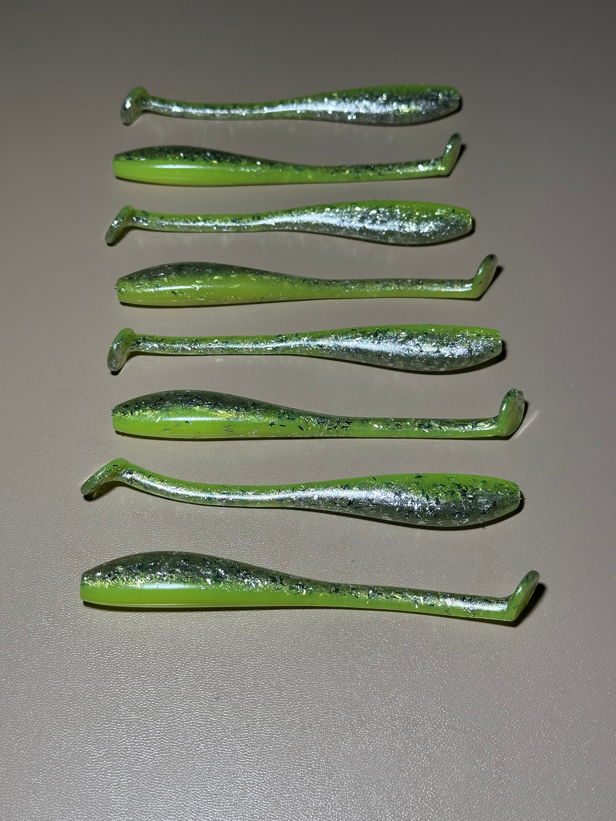 Toxic Flash - 4.5” Dirty Shad Soft Plastic Swimbait (8-Pack)