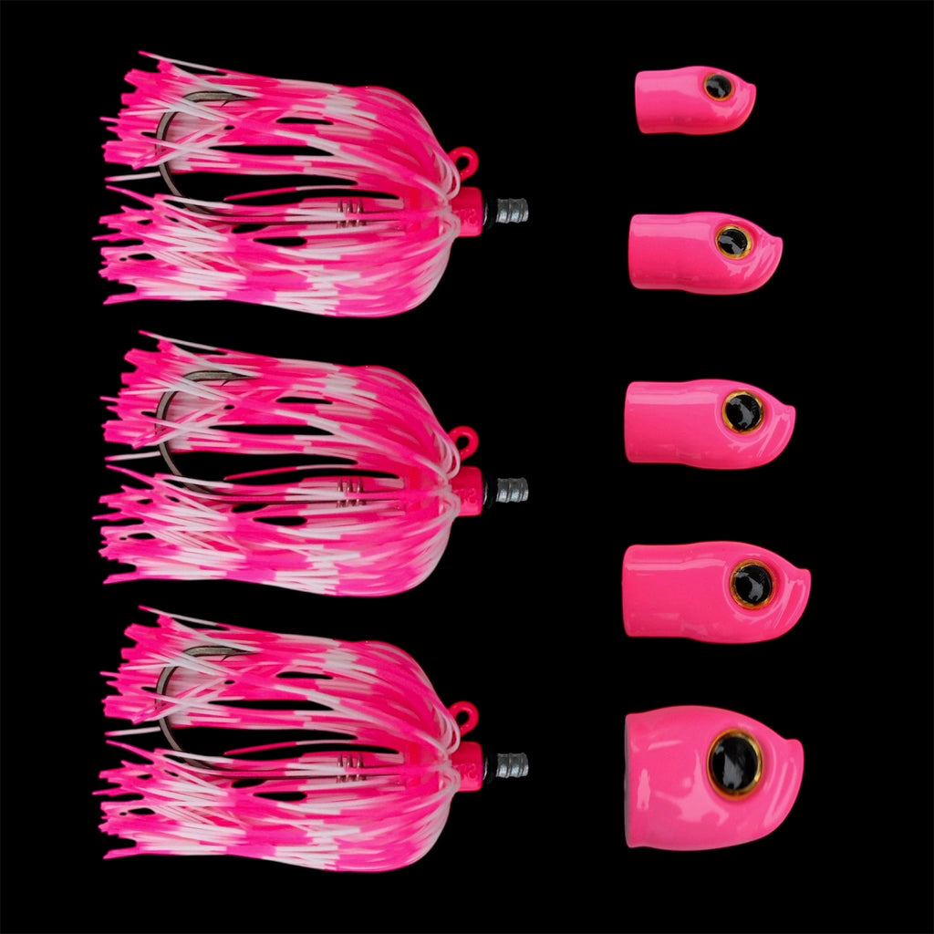 Skirted Screwy Head Jigs