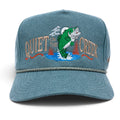 Quiet on the Creek Embroidered Bass Fishing Hat
