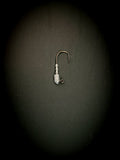 Kill Shot Bullet Jig Heads, Black Nickel: Redfish, Tarpon, Cobia and Striper Jigs