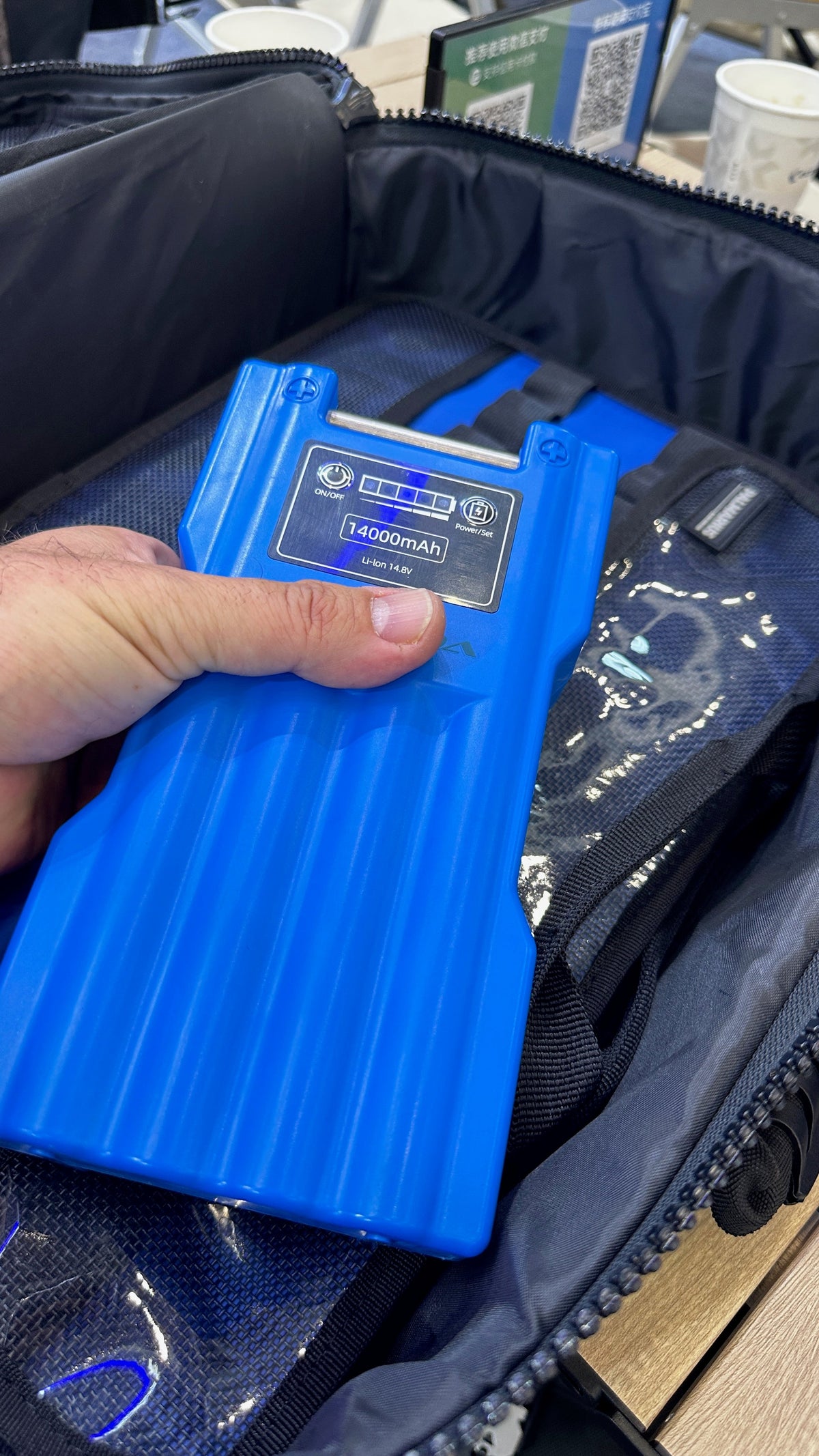 ECOODA electric reel battery
