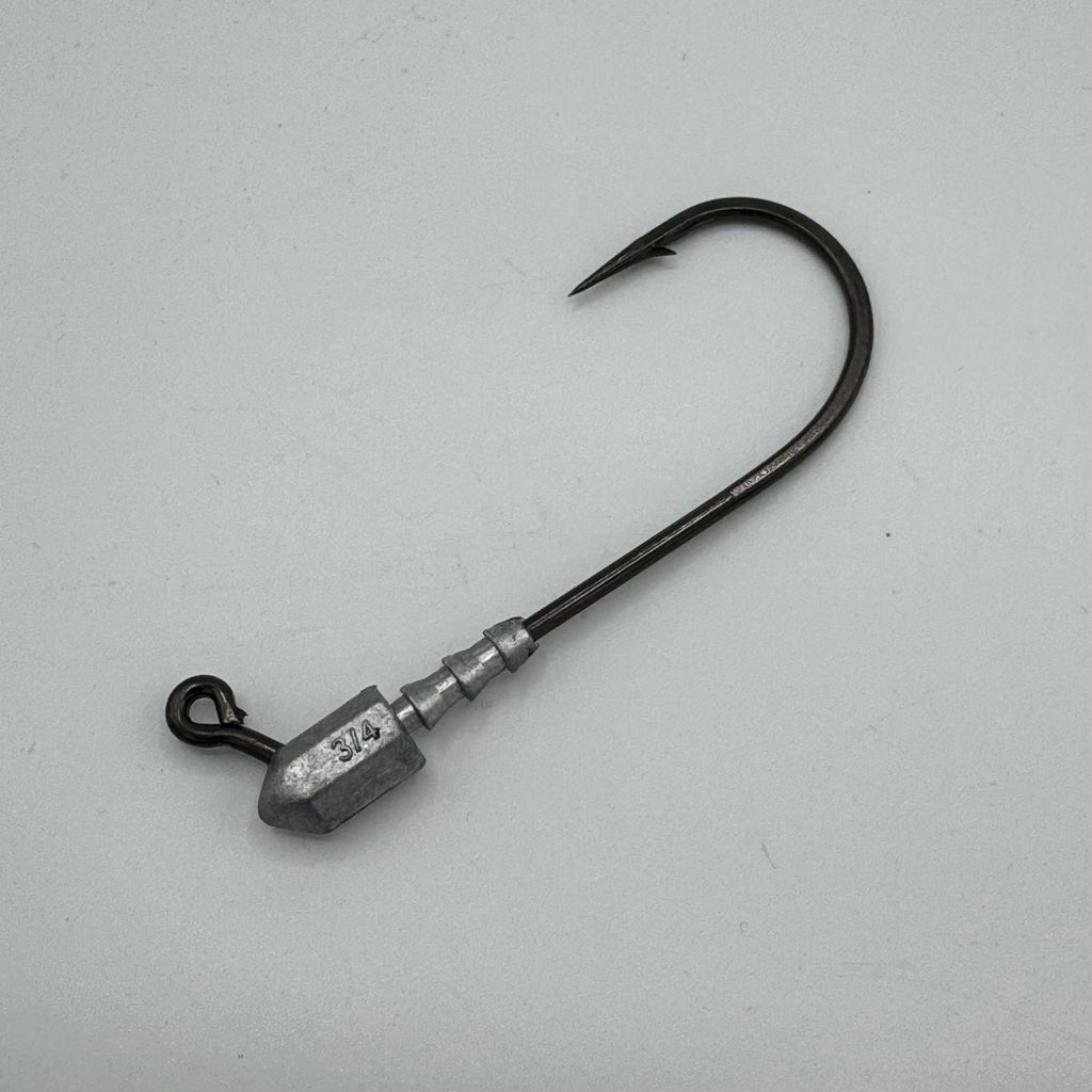 Kill Shot Bullet Jig Heads, Black Nickel: Redfish, Tarpon, Cobia and Striper Jigs