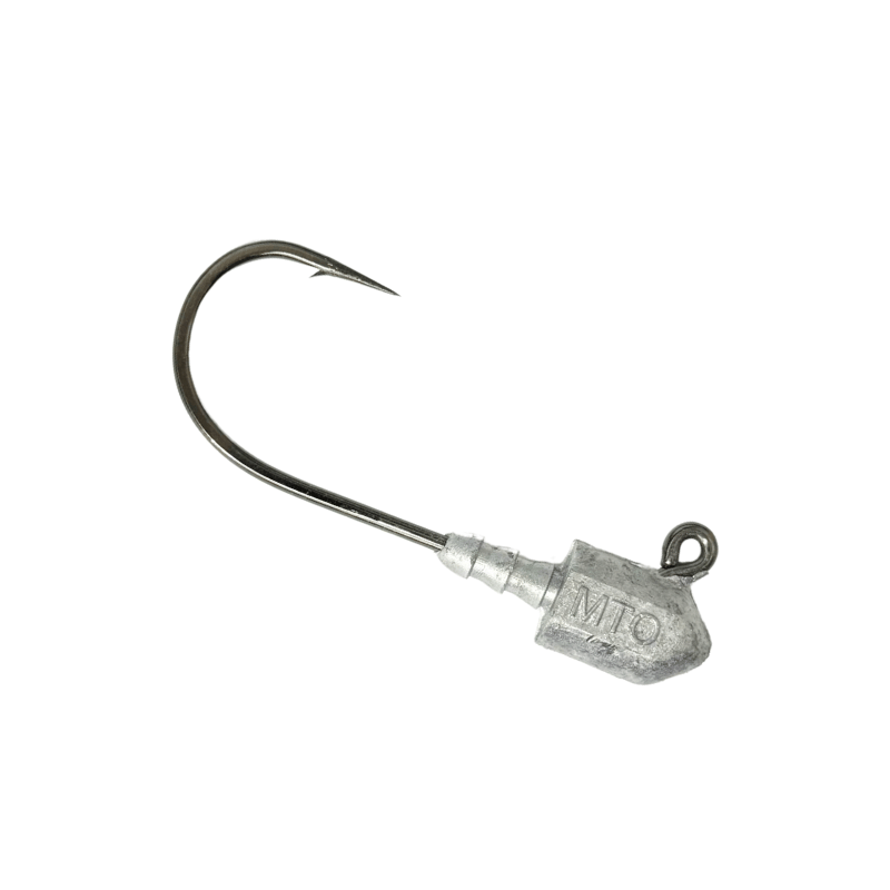Kill Shot Bullet Jig Heads, Black Nickel: Redfish, Tarpon, Cobia and Striper Jigs