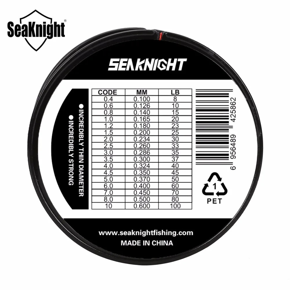 SeaKnight Brand TriPoseidon Series 300M 330Yards PE Braided Fishing Line 4 Strands 8 10 20 30 40 60LB Multifilament Fishing Line