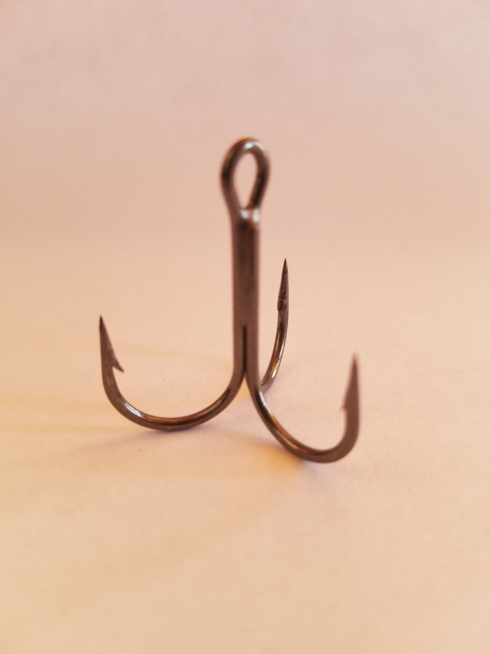 VMC Vanadium Treble Hooks 9650 Round Bend 1x (Pack of 25)