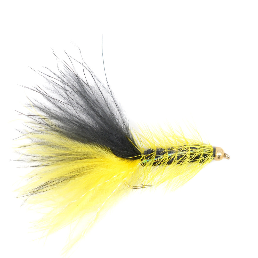 Bead Head Crystal Woolly Bugger Streamer Assortment -  12 Flies Size 8