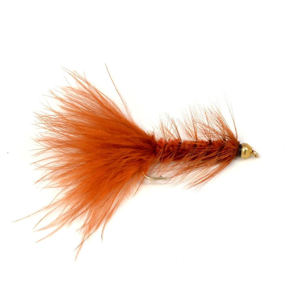 Bead Head Crystal Woolly Bugger Streamer Assortment -  12 Flies Size 8