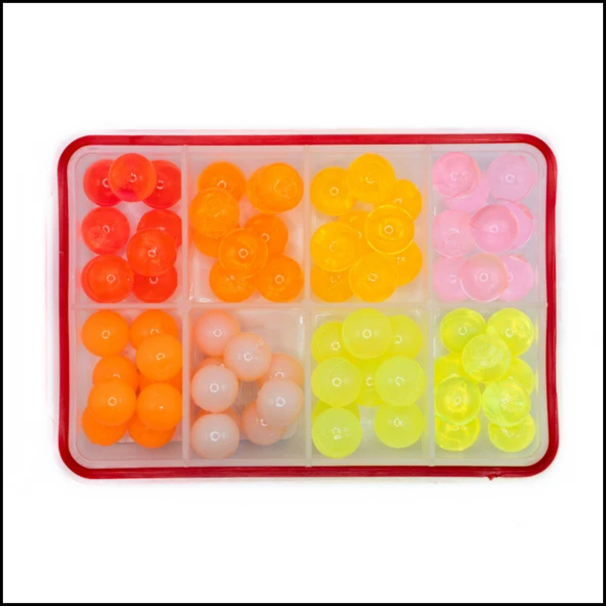 Death Roe Soft Bead Tray 8mm 80pk