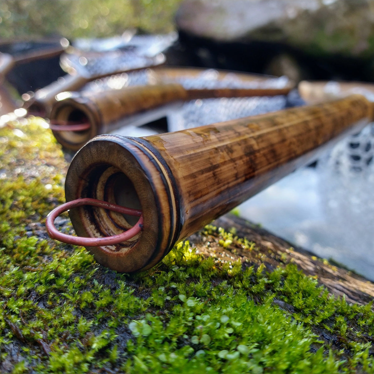 Brookie - Bamboo Fly Fishing Landing Net/Hand Net
