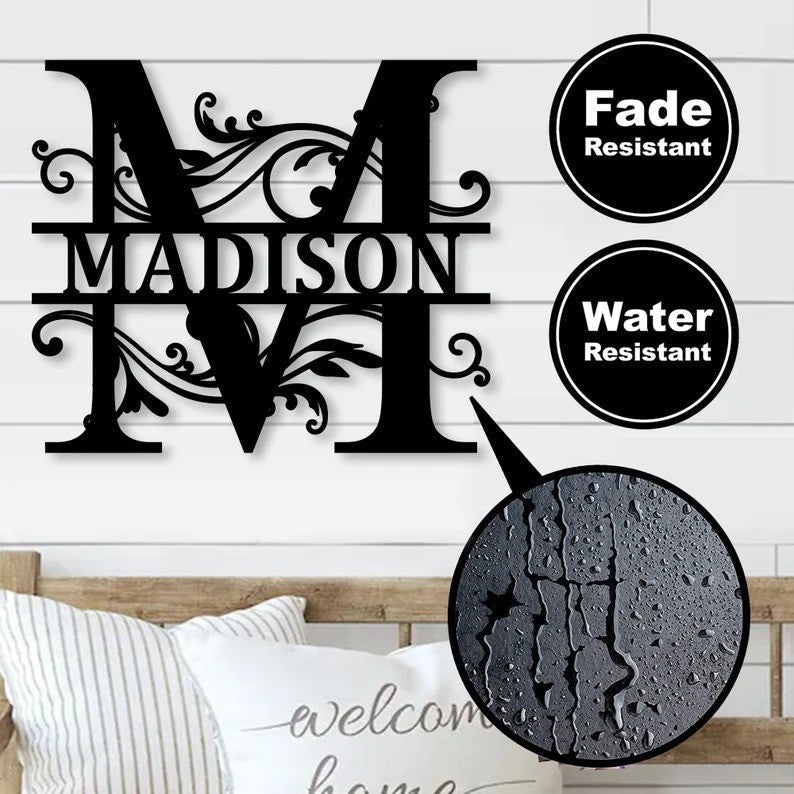 Custom Metal Wall Art - Personalized Dad Fishing Sign