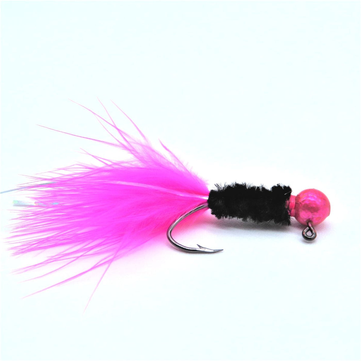 Hand Tied Crappie Jigs  - Marabou Tail