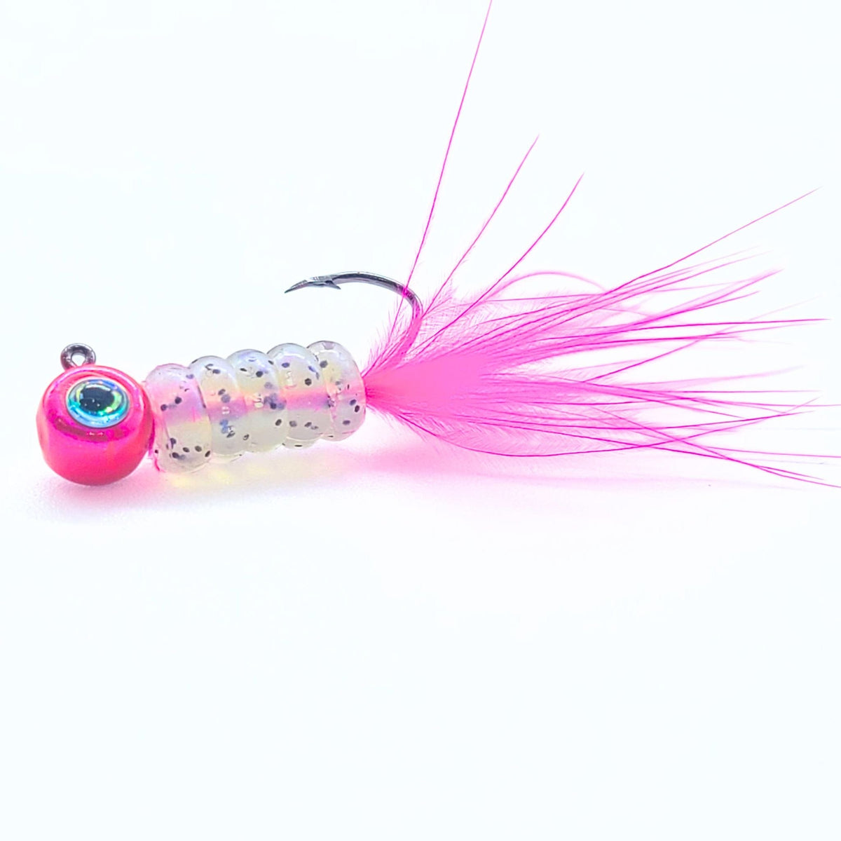 Hand Tied Crappie Jigs - Jelly Belly