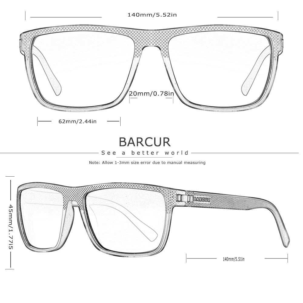 BARCUR polarized sports sunglasses - view 2